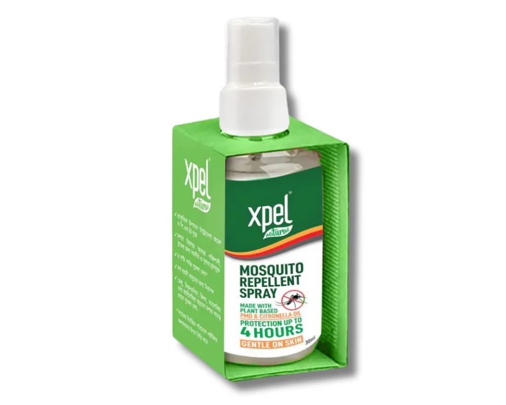 Xpel Natural Mosquito Repellent Spray 30ml