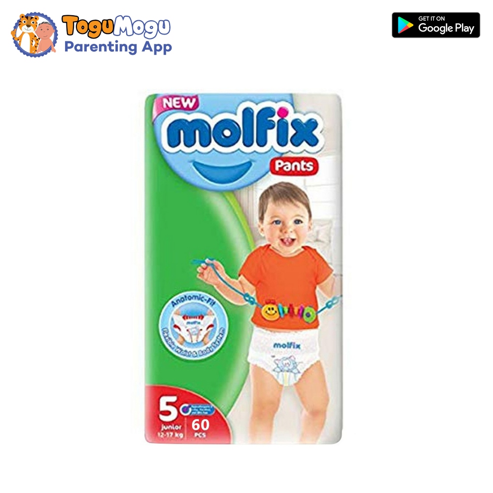 Image 1/2 MOLFIX Pants Diaper SUPER ADVANCE Junior 12-17kg 60 pcs