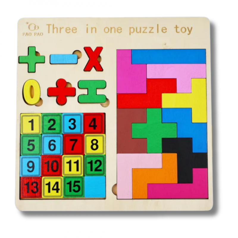 Three In One Puzzle Toy