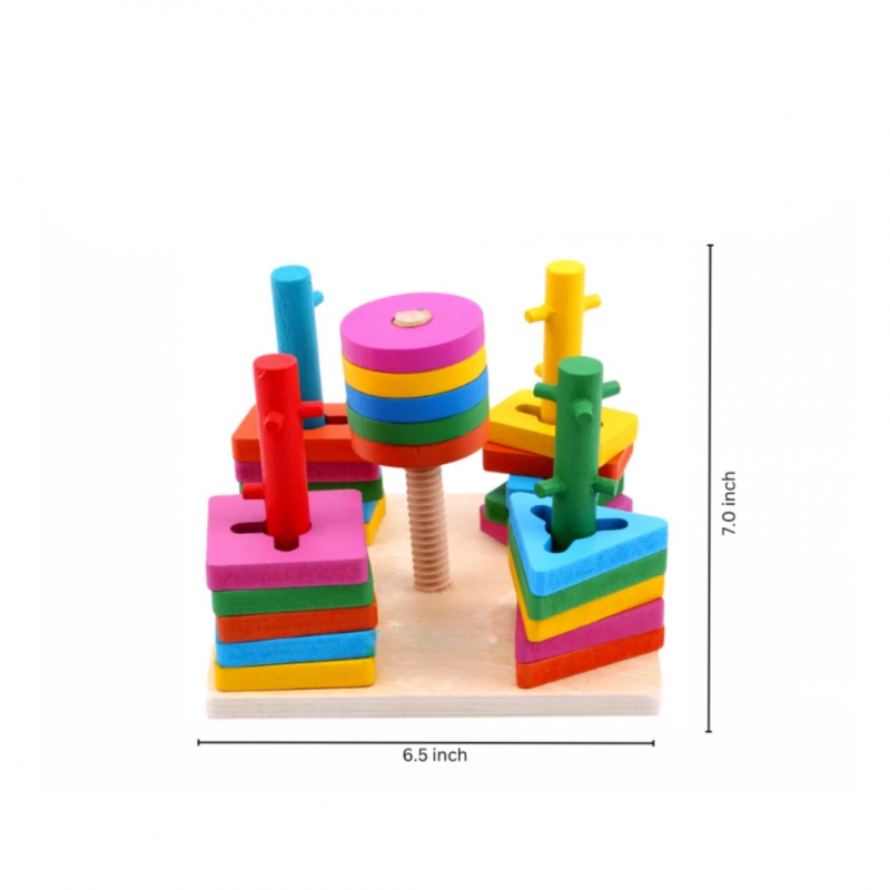 5 Sets of Column Building Block