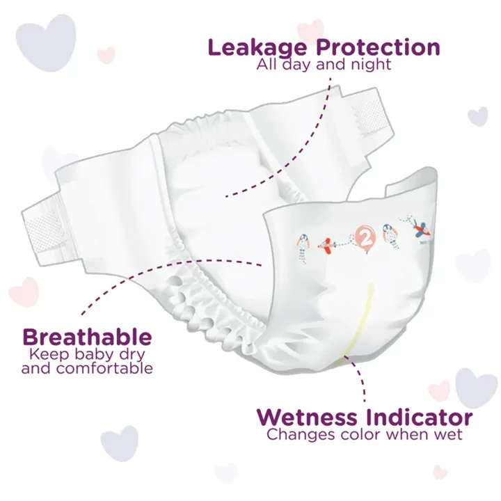 Supermom Baby Diaper Belt L (9-14 kg) - 40 pcs