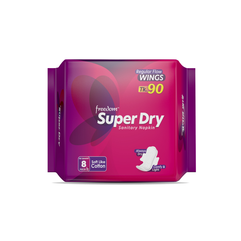 Freedom Super Dry Sanitary Napkin (8 pcs)