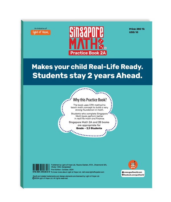 Singapore Math 2A Practice Book