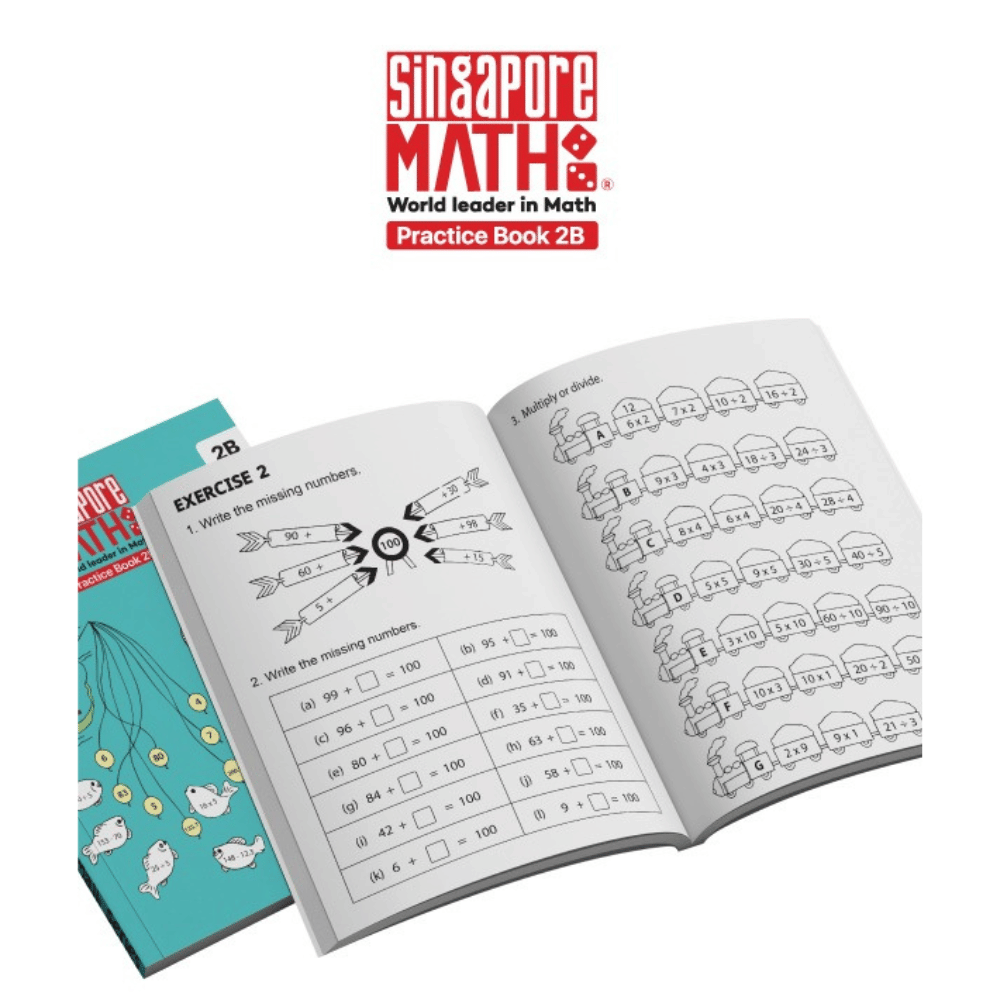 Goofi Singapore Math - 2B (Practice Book) - ToguMogu