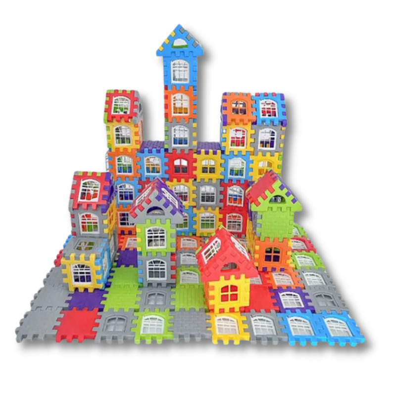 Assemble Square Building Blocks