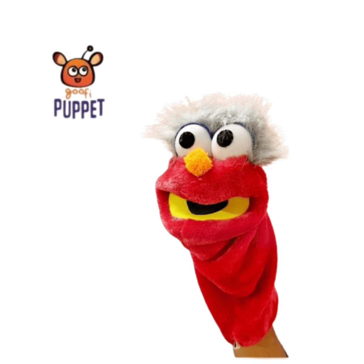 Goofi Hand Puppet - Red Bunny