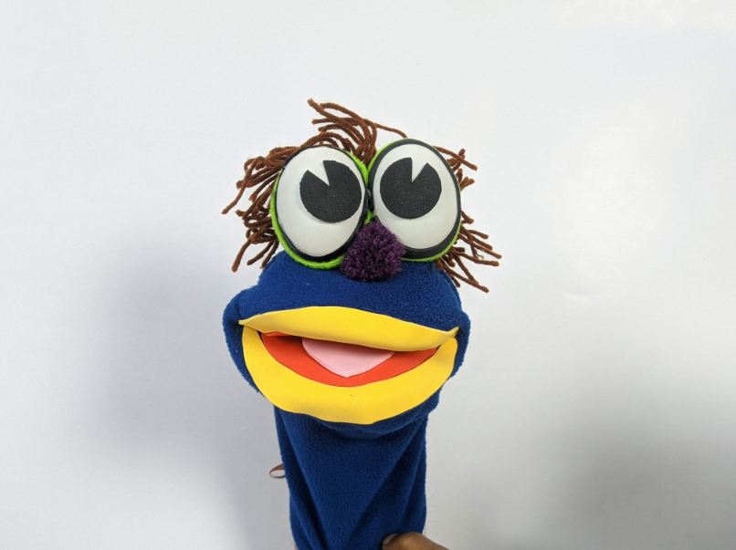 Hand Puppet Blue Todd ToguMogu