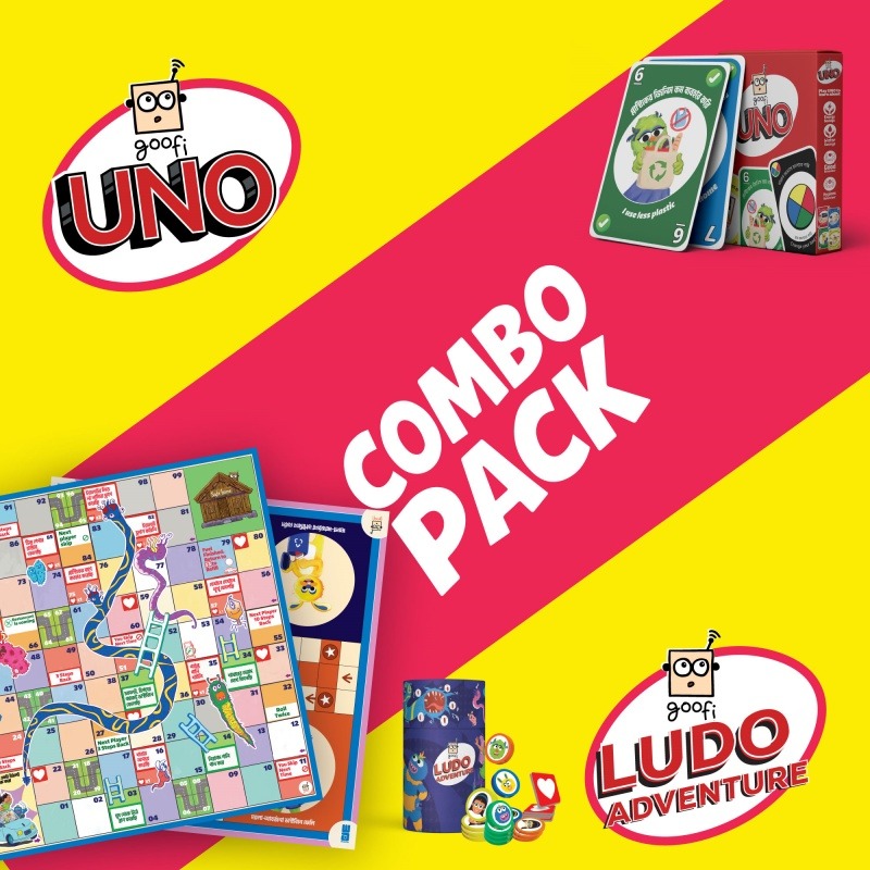 Goofi UNO-Ludo Adventure Combo