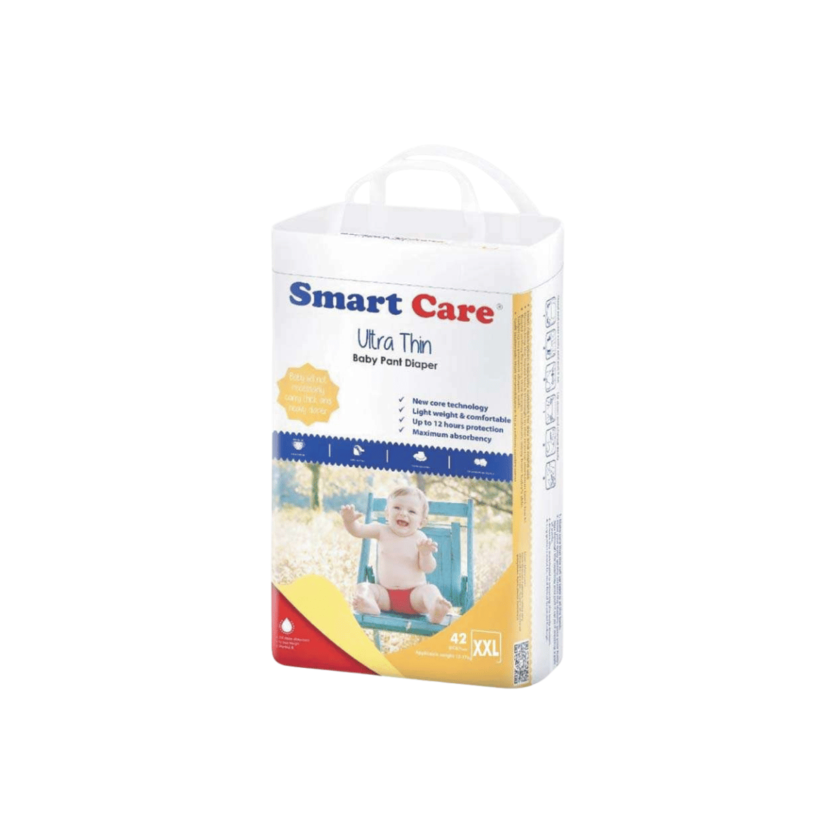 SmartCare Baby Pant Diaper - XXL (15-25 Kg) - 42 pcs