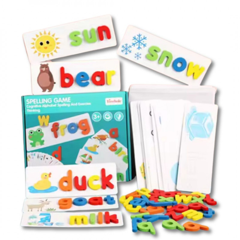 Wooden Spelling Game