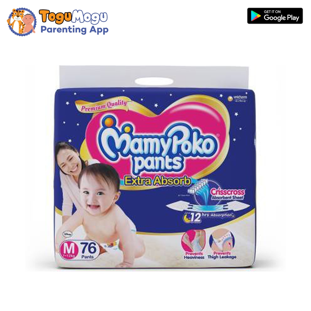 MamyPoko Pants M76 Pcs(712kg) ToguMogu
