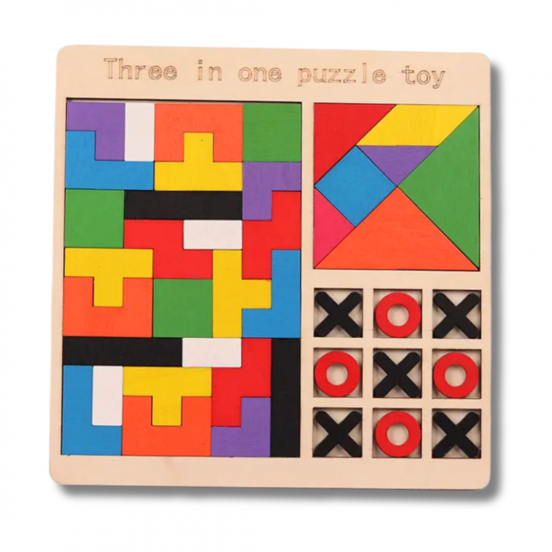 Three In One Puzzle Toy