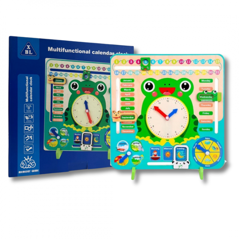 Multifunctional Calendar Clock
