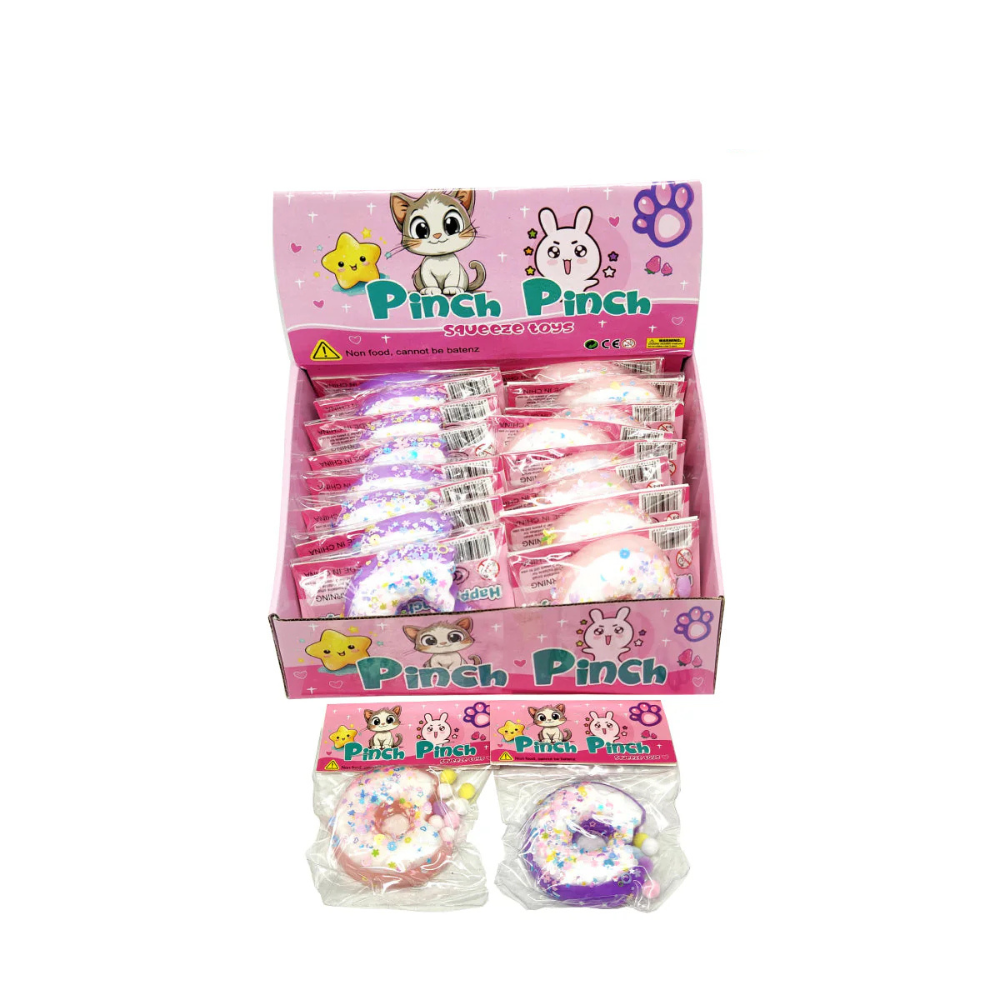 Pinch Pinch Doughnut Squeeze 3+ Toy