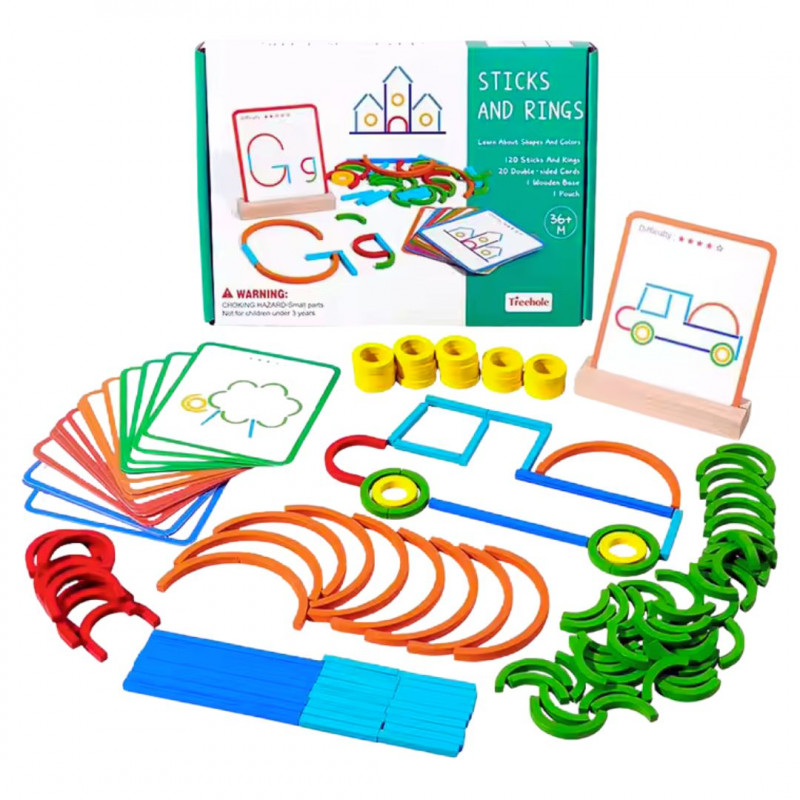 Stick & Ring Puzzle