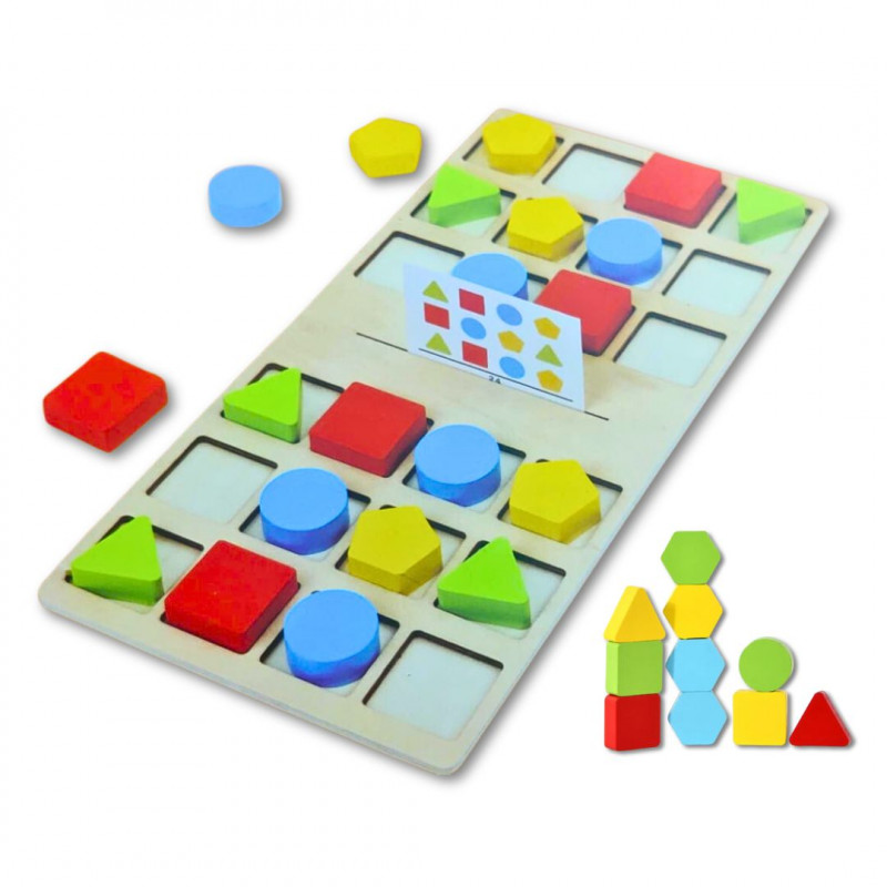 Shape Four Color Battle