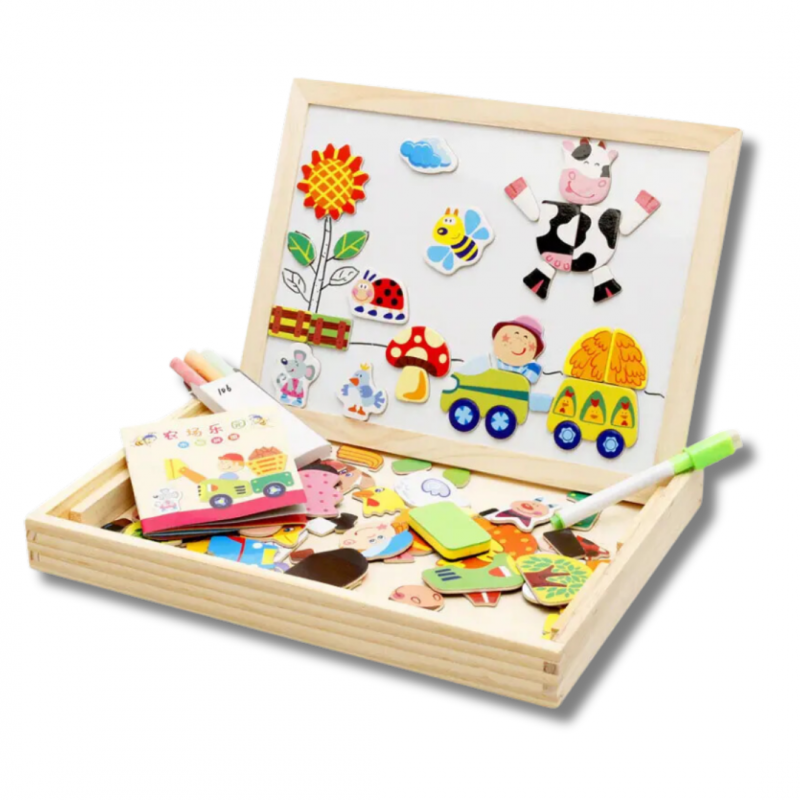 Wooden DIY Magnetic Board
