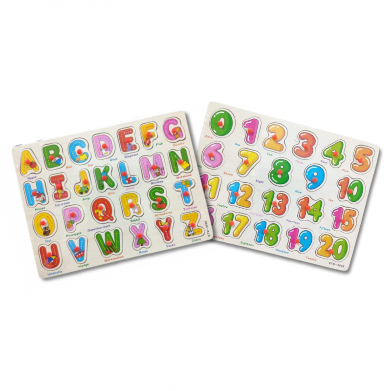 English Alphabet Puzzle Set