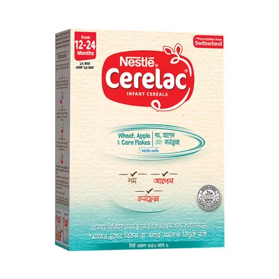 CERELAC Stage 4 Apple CF 350gm BIB