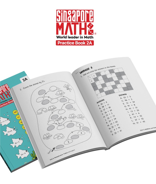 Singapore Math 2A Practice Book